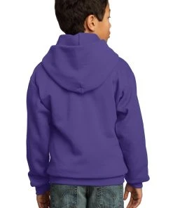 Port & Company Youth Core Fleece Pullover Hooded Sweatshirt -Bulkthreads store 84976963