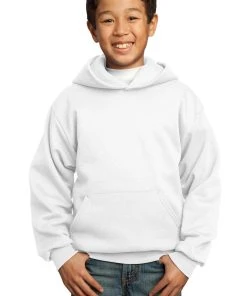Port & Company Youth Core Fleece Pullover Hooded Sweatshirt -Bulkthreads store 84977652