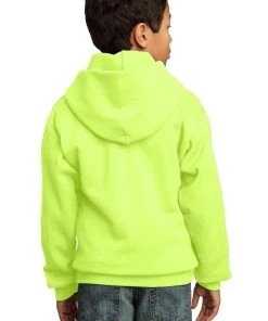 Port & Company Youth Core Fleece Pullover Hooded Sweatshirt. PC90YH 1of2 -Bulkthreads store 84978247