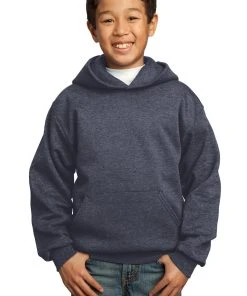 Port & Company Youth Core Fleece Pullover Hooded Sweatshirt -Bulkthreads store 84978269