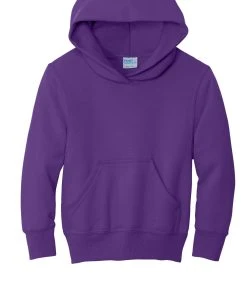 Port & Company Youth Core Fleece Pullover Hooded Sweatshirt -Bulkthreads store 84978398