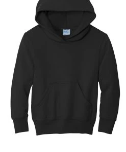 Port & Company Youth Core Fleece Pullover Hooded Sweatshirt. PC90YH 1of2 -Bulkthreads store 84978526