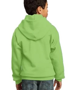 Port & Company Youth Core Fleece Pullover Hooded Sweatshirt. PC90YH 1of2 -Bulkthreads store 84978550