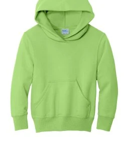 Port & Company Youth Core Fleece Pullover Hooded Sweatshirt. PC90YH 1of2 -Bulkthreads store 84978551