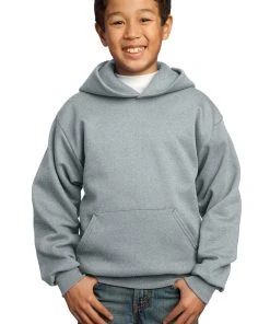 Port & Company Youth Core Fleece Pullover Hooded Sweatshirt -Bulkthreads store 84979485