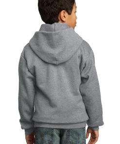 Port & Company Youth Core Fleece Pullover Hooded Sweatshirt -Bulkthreads store 84979486