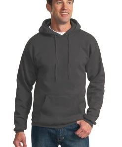 Port & Company - Men's Essential Fleece Pullover Hooded Sweatshirt -Bulkthreads store 84996110