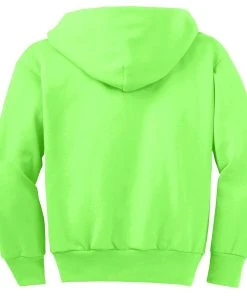 Port & Company Youth Core Fleece Full-Zip Hooded Sweatshirt -Bulkthreads store 85023536