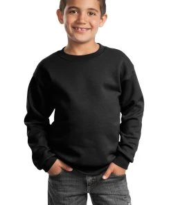 Port & Company Youth Core Fleece Crewneck Sweatshirt PC90Y -Bulkthreads store 85024795