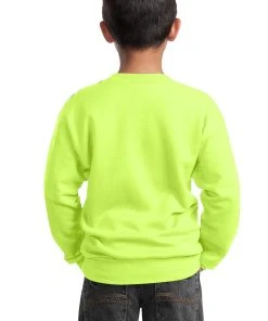 Port & Company Youth Core Fleece Crewneck Sweatshirt PC90Y -Bulkthreads store 85025799