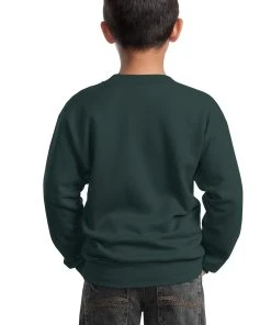 Port & Company Youth Core Fleece Crewneck Sweatshirt PC90Y -Bulkthreads store 85027179