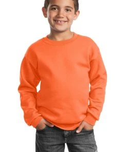 Port & Company Youth Core Fleece Crewneck Sweatshirt PC90Y -Bulkthreads store 85030160