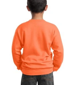 Port & Company Youth Core Fleece Crewneck Sweatshirt PC90Y -Bulkthreads store 85030161