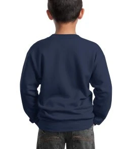Port & Company Youth Core Fleece Crewneck Sweatshirt PC90Y -Bulkthreads store 85030297