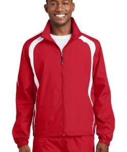 Sport-Tek Men's Colorblock Raglan Jacket -Bulkthreads store 85043550