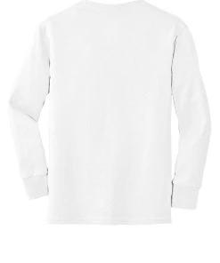 Port & Company Youth Long Sleeve Core Cotton Tee PC54YLS -Bulkthreads store 85053981