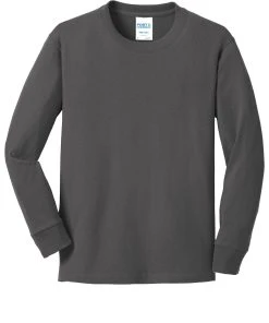 Port & Company Youth Long Sleeve Core Cotton Tee PC54YLS -Bulkthreads store 85054353