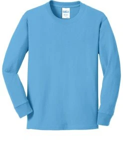 Port & Company Youth Long Sleeve Core Cotton Tee PC54YLS -Bulkthreads store 85054459