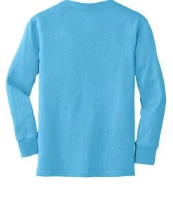 Port & Company Youth Long Sleeve Core Cotton Tee PC54YLS -Bulkthreads store 85054460