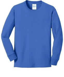 Port & Company Youth Long Sleeve Core Cotton Tee PC54YLS -Bulkthreads store 85055238
