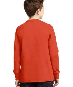 Port & Company Youth Long Sleeve Core Cotton Tee PC54YLS -Bulkthreads store 85055443