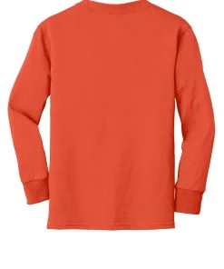 Port & Company Youth Long Sleeve Core Cotton Tee PC54YLS -Bulkthreads store 85055445