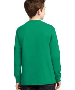 Port & Company Youth Long Sleeve Core Cotton Tee PC54YLS -Bulkthreads store 85055784