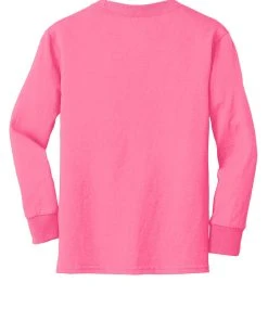 Port & Company Youth Long Sleeve Core Cotton Tee PC54YLS -Bulkthreads store 85056145