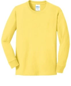 Port & Company Youth Long Sleeve Core Cotton Tee PC54YLS -Bulkthreads store 85056174