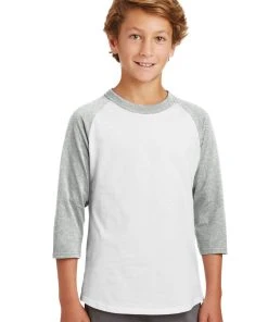 Sport-Tek Youth Colorblock Raglan Jersey YT200 -Bulkthreads store 85065780