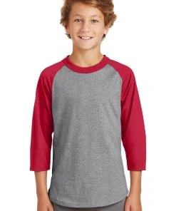 Sport-Tek Youth Colorblock Raglan Jersey YT200 -Bulkthreads store 85065818