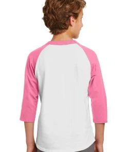 Sport-Tek Youth Colorblock Raglan Jersey YT200 -Bulkthreads store 85066560