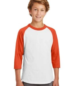 Sport-Tek Youth Colorblock Raglan Jersey YT200 -Bulkthreads store 85066630