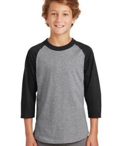Sport-Tek Youth Colorblock Raglan Jersey YT200 -Bulkthreads store 85067069