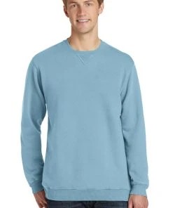 Port & Company - Men's Beach Wash Garment-Dyed Sweatshirt 42 Port & Company - Men's Beach Wash Garment-Dyed Sweatshirt -Bulkthreads store 85089523