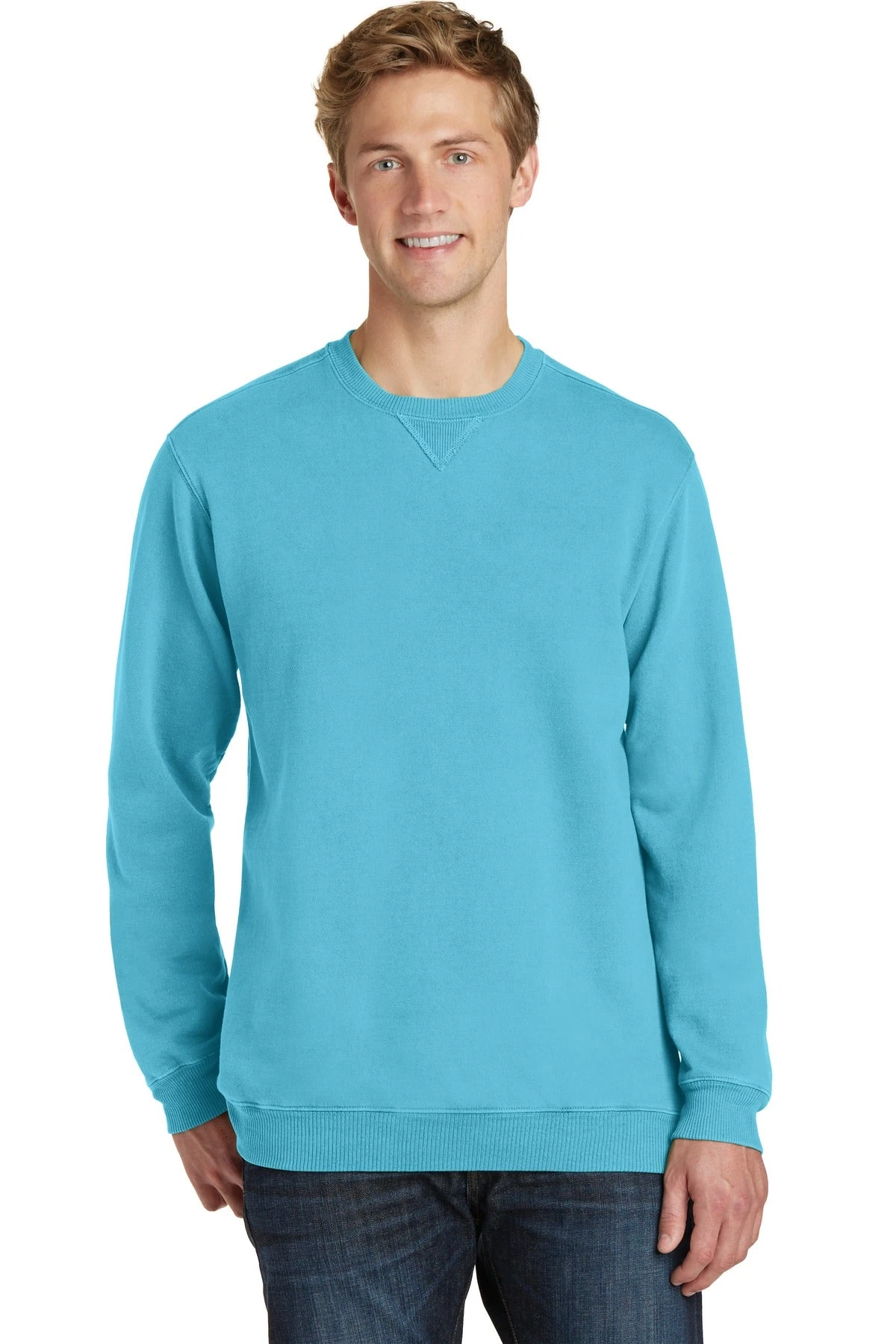 Port & Company - Men's Beach Wash Garment-Dyed Sweatshirt 14 Port & Company - Men's Beach Wash Garment-Dyed Sweatshirt - Image 14
