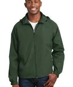 Sport-Tek Men's Hooded Raglan Jacket -Bulkthreads store 85094924