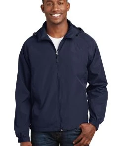 Sport-Tek Men's Hooded Raglan Jacket -Bulkthreads store 85095302