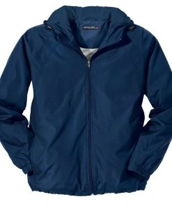 Sport-Tek Men's Hooded Raglan Jacket -Bulkthreads store 85095304