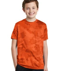 Sport-Tek Youth CamoHex Tee YST370 76 Sport-Tek Youth CamoHex Tee YST370 -Bulkthreads store 85107227
