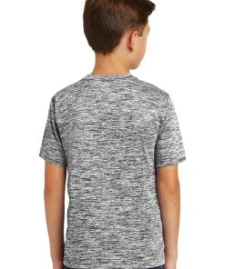 Sport-Tek Youth PosiCharge Electric Heather Tee YST390 -Bulkthreads store 85107248