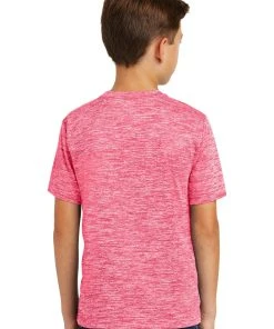 Sport-Tek Youth PosiCharge Electric Heather Tee YST390 -Bulkthreads store 85107296