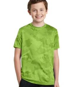 Sport-Tek Youth CamoHex Tee YST370 57 Sport-Tek Youth CamoHex Tee YST370 -Bulkthreads store 85107504