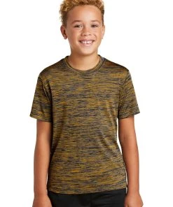 Sport-Tek Youth PosiCharge Electric Heather Tee YST390 -Bulkthreads store 85107508