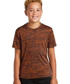 Sport-Tek Youth PosiCharge Electric Heather Tee YST390 -Bulkthreads store 85107727