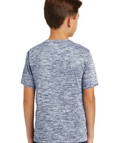 Sport-Tek Youth PosiCharge Electric Heather Tee YST390 -Bulkthreads store 85108576