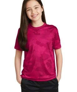 Sport-Tek Youth CamoHex Tee YST370 49 Sport-Tek Youth CamoHex Tee YST370 -Bulkthreads store 85108609