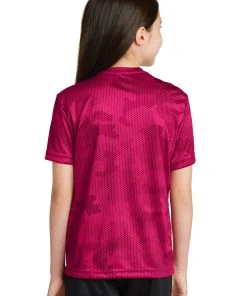 Sport-Tek Youth CamoHex Tee YST370 50 Sport-Tek Youth CamoHex Tee YST370 -Bulkthreads store 85108610
