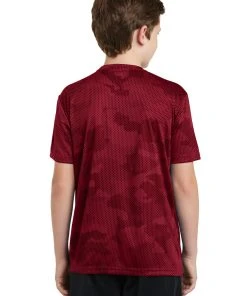 Sport-Tek Youth CamoHex Tee YST370 46 Sport-Tek Youth CamoHex Tee YST370 -Bulkthreads store 85109026