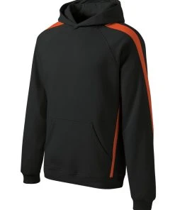 Sport-Tek Men's Sleeve Stripe Pullover Hooded Sweatshirt -Bulkthreads store 85109902